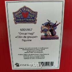 Disney Parks Enesco Jim Shore Traditions Aladdin Group Hug NIB 6005967 Jasmine