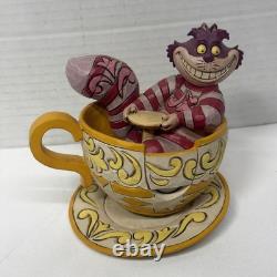 Disney Parks Exclusive Jim Shore Cheshire Cat Teacup Retired Rare Collectible