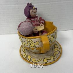 Disney Parks Exclusive Jim Shore Cheshire Cat Teacup Retired Rare Collectible