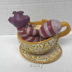 Disney Parks Exclusive Jim Shore Cheshire Cat Teacup Retired Rare Collectible