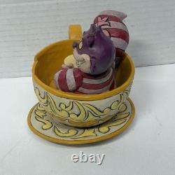 Disney Parks Exclusive Jim Shore Cheshire Cat Teacup Retired Rare Collectible
