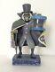 Disney Parks Traditions Jim Shore Haunted Mansion Hatbox Ghost Figure Glow Dark