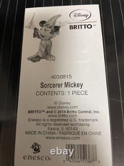 Disney Romero BRITTO Figure Enesco Tradition Mickey Mouse Wizard Rare EJ4062
