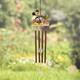 Disney Showcase Jim Shore Enesco Mickey Mouse Watering Plants Windchime #4013269