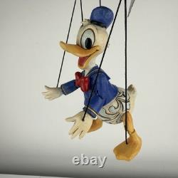 Disney Showcase Jim Shore Traditions Donald Duck Marionettes 4023578 Enesco