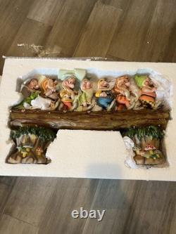 Disney Showcase Traditions Jim Shore Enesco Seven Dwarfs Homeward 4005434 New