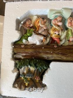 Disney Showcase Traditions Jim Shore Enesco Seven Dwarfs Homeward 4005434 New