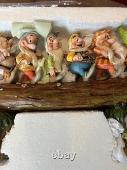 Disney Showcase Traditions Jim Shore Enesco Seven Dwarfs Homeward 4005434 New