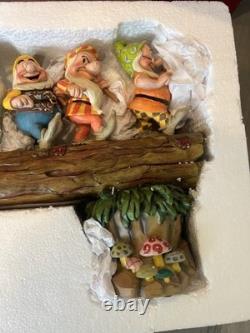 Disney Showcase Traditions Jim Shore Enesco Seven Dwarfs Homeward 4005434 New