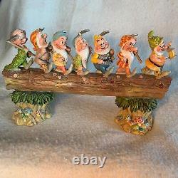 Disney Showcase Traditions Jim Shore Enesco Seven Dwarfs Homeward Bound 4005434