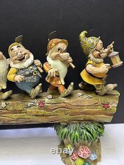 Disney Showcase Traditions Jim Shore Enesco Seven Dwarfs Homeward Bound 4005434