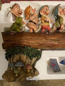 Disney Showcase Traditions Jim Shore Enesco Seven Dwarfs Homeward Bound 4005434