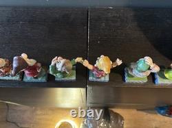 Disney Showcase Traditions Seven Dwafs Figurines PERFECT CONDITION RARE