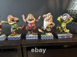 Disney Showcase Traditions Seven Dwafs Figurines PERFECT CONDITION RARE