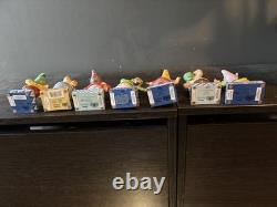 Disney Showcase Traditions Seven Dwafs Figurines PERFECT CONDITION RARE