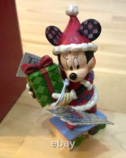 Disney Tradition Enesco Showcase Collection Minnie Mouse Jim Shore Christmas KN