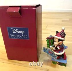 Disney Tradition Enesco Showcase Collection Minnie Mouse Jim Shore Christmas KN