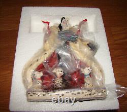 Disney Tradition Jim Shore 101 Dalmatians The CUTE & THE CRUEL (6005970) Cruella