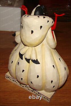 Disney Tradition Jim Shore 101 Dalmatians The CUTE & THE CRUEL (6005970) Cruella