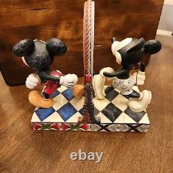 Disney Tradition Mickey Mouse Figurine 80 Years Laughter Jim Shore Enesco Mirror