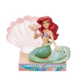 Disney Tradition Showcase A Tail of Love Polyresom Shell Ariel Little Mermaid JS