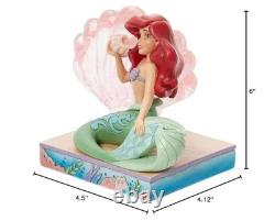 Disney Tradition Showcase A Tail of Love Polyresom Shell Ariel Little Mermaid JS