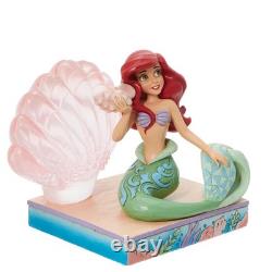 Disney Tradition Showcase A Tail of Love Polyresom Shell Ariel Little Mermaid JS