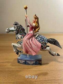 Disney Tradition Showcase Sleeping Beauty Carousel Horse Aurora Jim Shore RARE