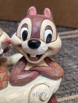 Disney Tradition by Enesco Chip'n Dale Holly Jolly Xmas figurine