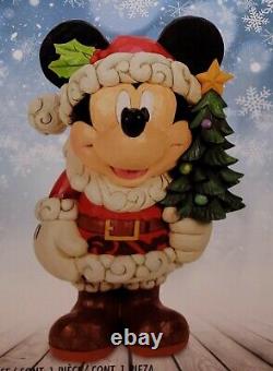 Disney Traditions 17 Old St Mick Jim Shore Christmas Decor Mickey Mouse Holiday