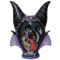 Disney Traditions 6008996 True Loves Kiss Maleficent Diorama Headdress Figurine