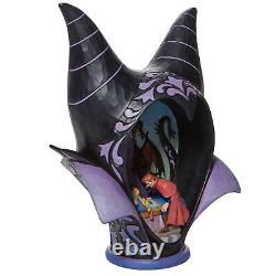 Disney Traditions 6008996 True Loves Kiss Maleficent Diorama Headdress Figurine