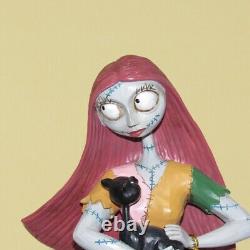 Disney Traditions 6010865 NB4X SALLY AND CAT ON GRAVESTONE Resin Figurine