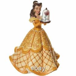 Disney Traditions Belle Deluxe A Rare Rose 1st in a Series 15 Figurine 6009139