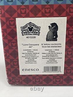 Disney Traditions Belle & The Beast Love Conquers All Enesco 4015339 Jim Shore