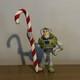 Disney Traditions Buzz Lightyear Figurine With Candy Cane Rare A23461 Toy Story