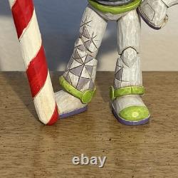Disney Traditions Buzz Lightyear Figurine With Candy Cane Rare A23461 Toy Story