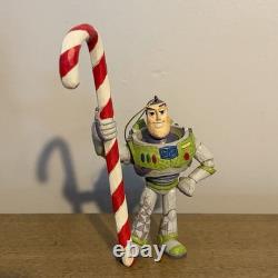 Disney Traditions Buzz Lightyear Figurine With Candy Cane Rare A23461 Toy Story