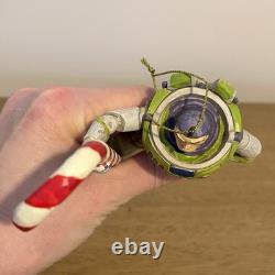 Disney Traditions Buzz Lightyear Figurine With Candy Cane Rare A23461 Toy Story