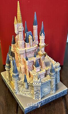 Disney Traditions Cinderella Castle Jim Shore 50th Anniversary Walt Disney World