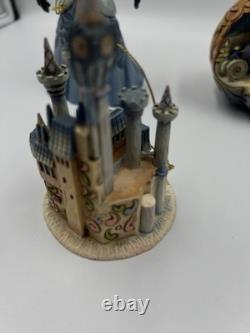Disney Traditions Cinderella Jim Shore Enesco 5 Piece Holiday Ornament Set