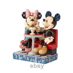 Disney Traditions Collection by Jim Shore Mickey and Minnie Mouse Soda Shop F