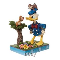 Disney Traditions Donald & Chip and Dale Figurine Figure Enesco JIM SHORE NEW