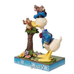 Disney Traditions Donald & Chip and Dale Figurine Figure Enesco JIM SHORE NEW