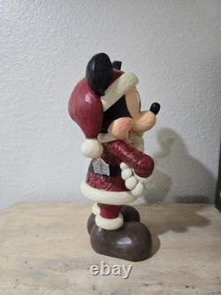Disney Traditions Enesco Jim Shore Holdiay Painted Mickey Mouse