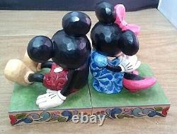 Disney Traditions Enesco Jim Shore Mickey & Minnie Mouse Bookends