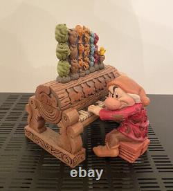 Disney Traditions Enesco Jim Shore Ornery Organist Grumpy Figure Damaged See Pic