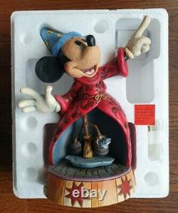 Disney Traditions Fantasia Sorcerer's Apprentice Musical Figurine Jim Shore