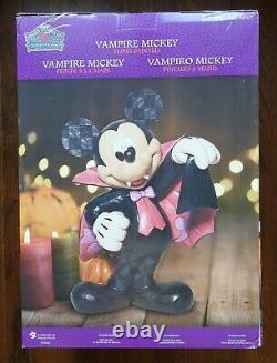 Disney Traditions Halloween 2021 Vampire Mickey 17 in Figurine by Jim Shore