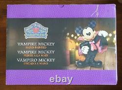 Disney Traditions Halloween 2021 Vampire Mickey 17 in Figurine by Jim Shore